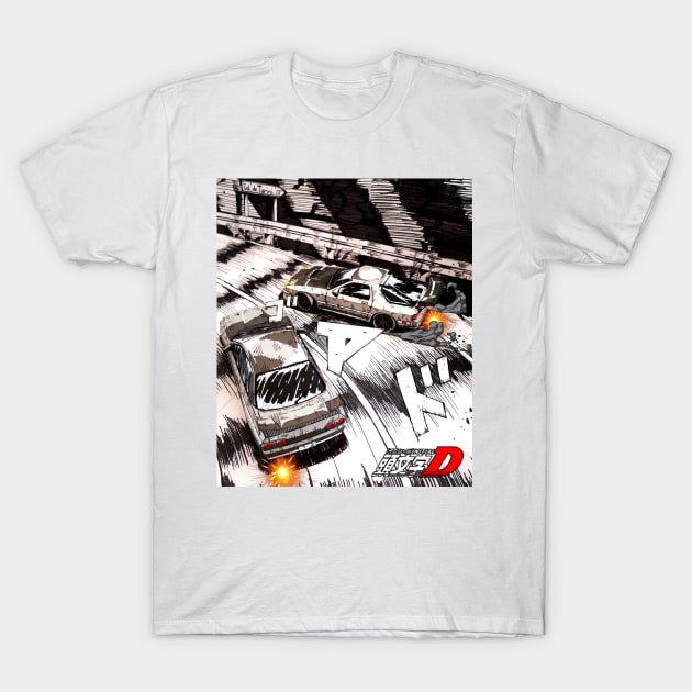 Animauto - Initial D - Ryosuke VS Rin T-Shirt by Animauto